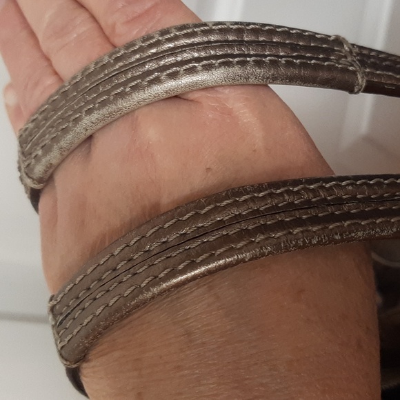 🛍Coach Bag- Beautiful❣Bronze with Chrome Hardware - Picture 9 of 16